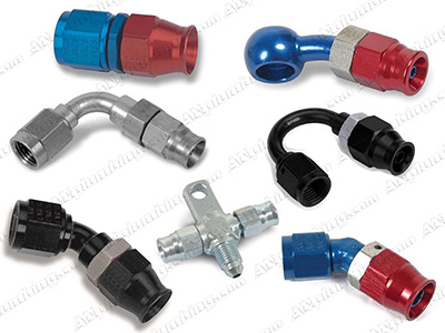 Earls Speed Seal PTFE Hose Ends and Hoses
