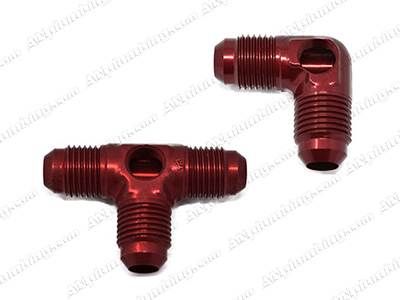 NPT Adapters in Red